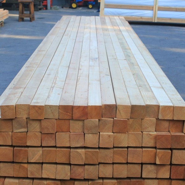 Restposten / Kantholz 80x80mm Sibirische Lärche