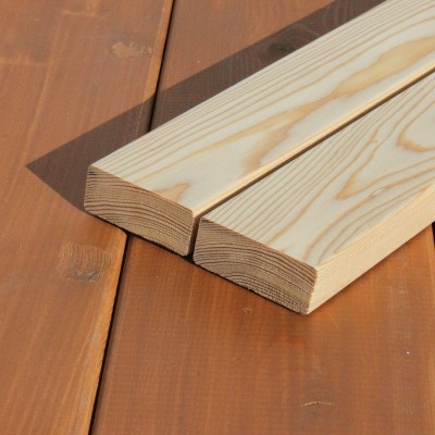 E-Sortierung / Rhombusleiste (15°) 28x68mm Sibirische Lärche