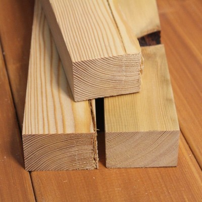 B-Sortierung / Kantholz sibirische Lärche - Larix sibirica 4x6cm